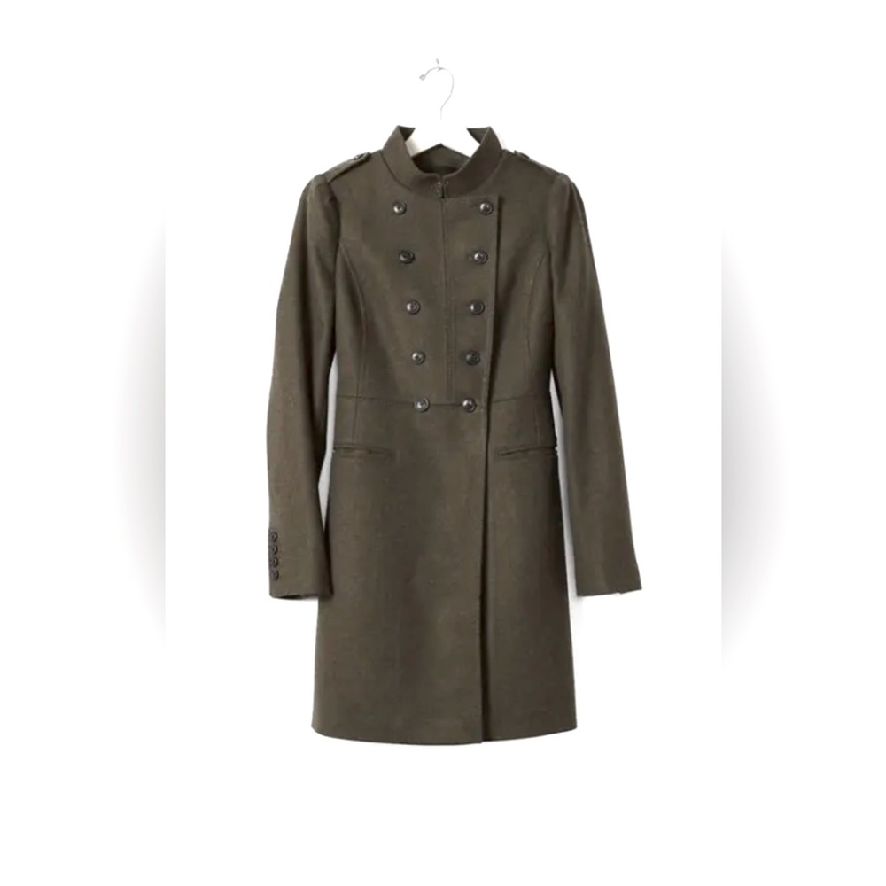 Banana Republic Wool Blend Military Jacket